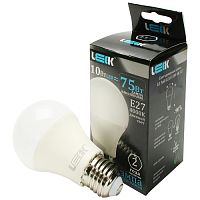 Лампа светодиодная Leek А60 Груша 220В Е27 10Вт 880Лм 4000К 60х106мм картинка 